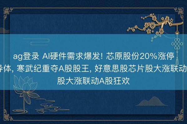 ag登录 AI硬件需求爆发! 芯原股份20%涨停领涨半导体， 寒武纪重夺A股股王， 好意思股芯片股大涨联动A股狂欢